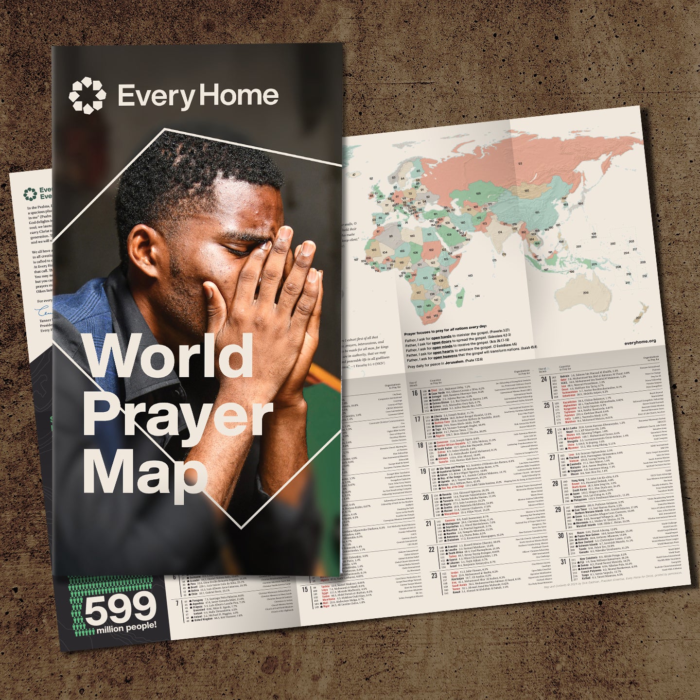 World Prayer Map