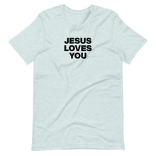 Load image into Gallery viewer, Jesus Loves You T-Shirt = 95 Gospel Presentations
