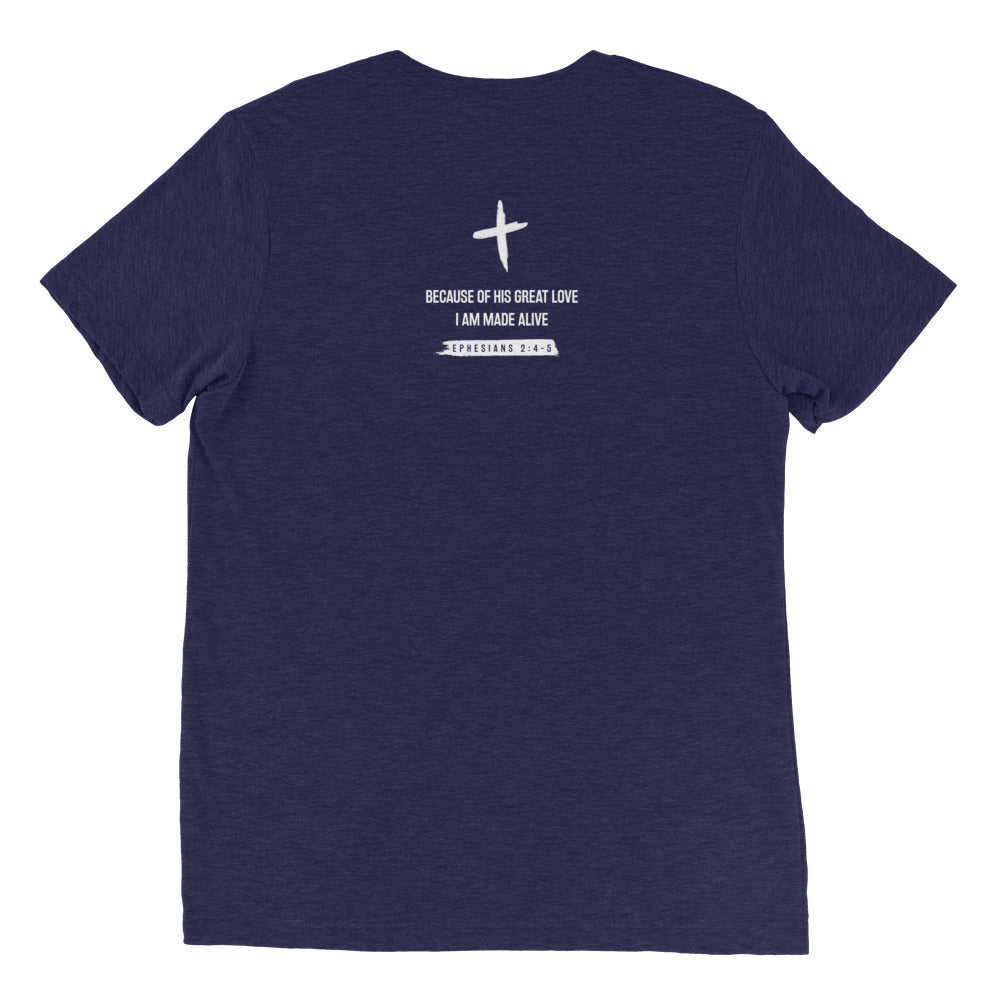 Made Alive t-shirt = 70 Gospel Presentations